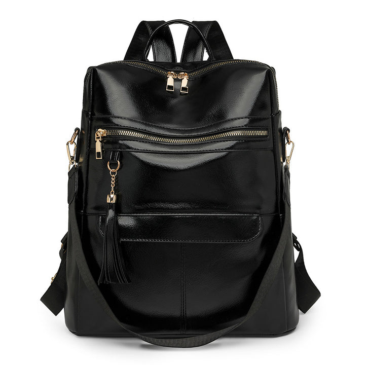 Multi-Purpose Stylish Leather Backpack Stornfield