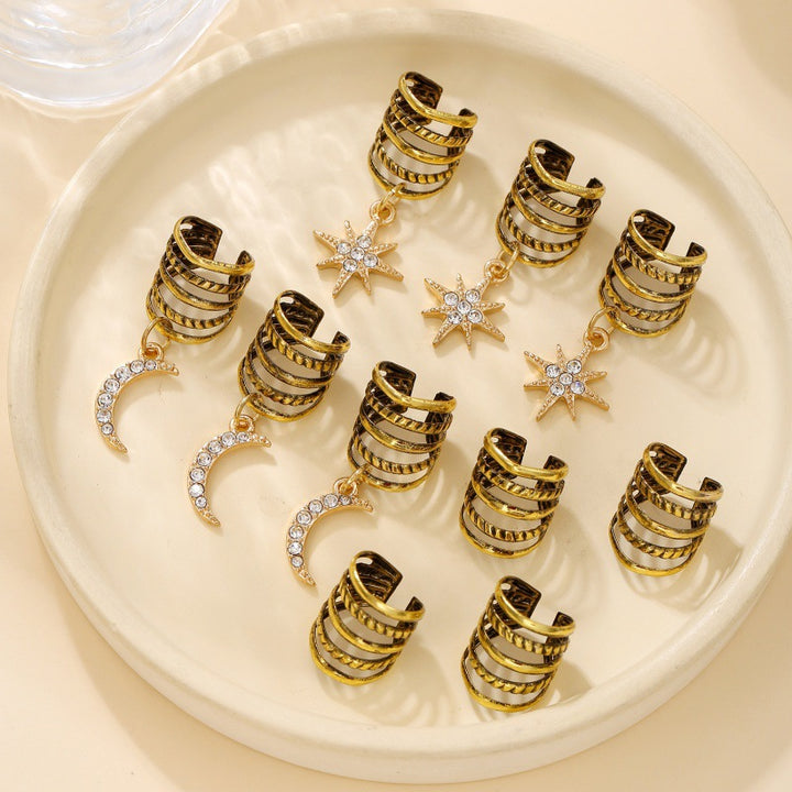 Stylish hair clips with shell pattern Stornfield