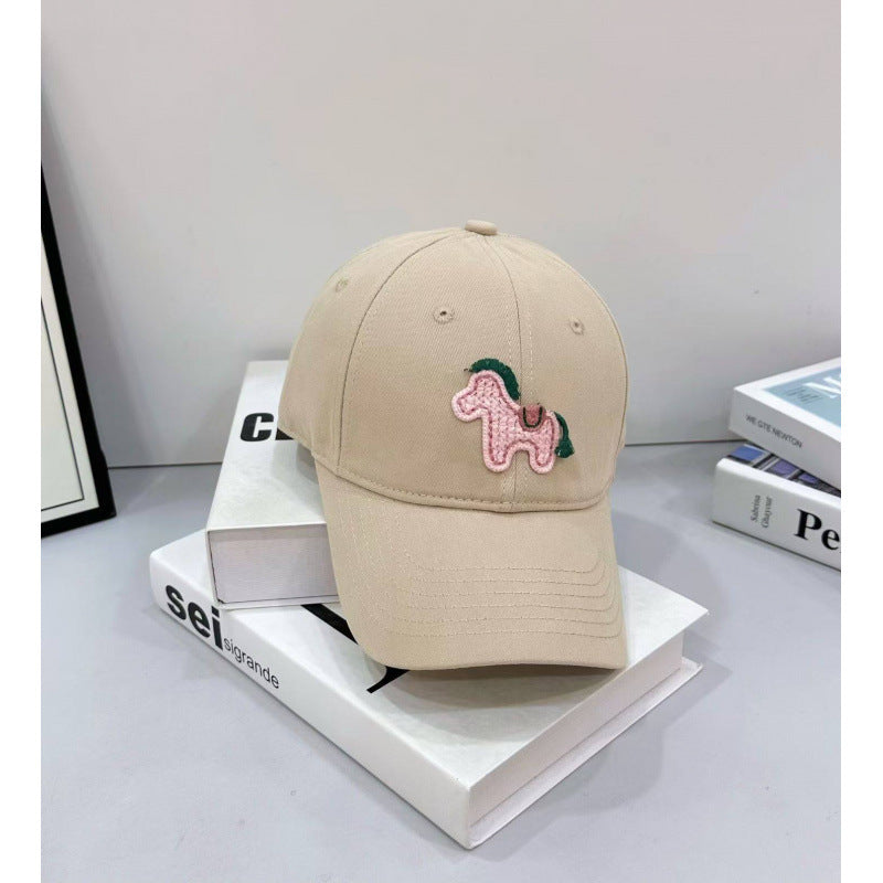 Women's Playful Embroidered Pony Baseball Cap Stornfield