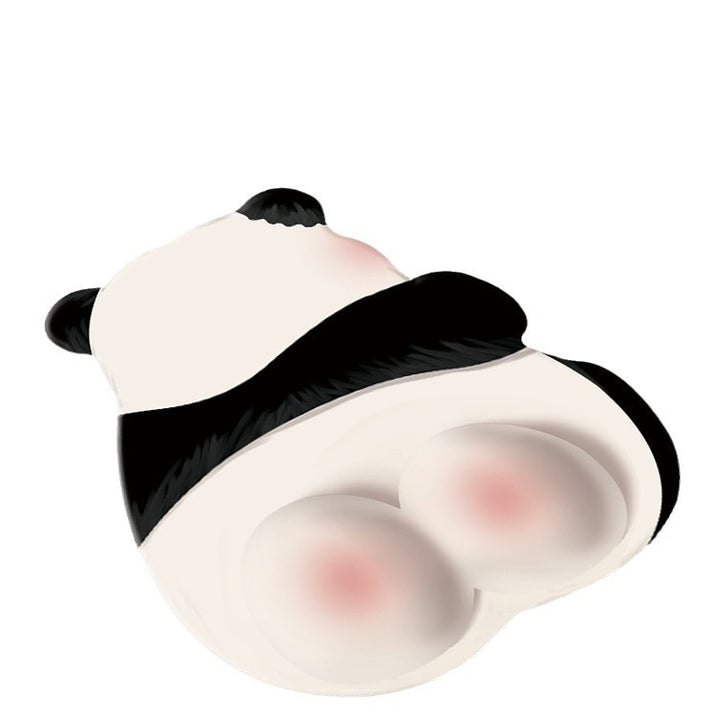 Cute Cartoon Panda-Themed Mouse Pad