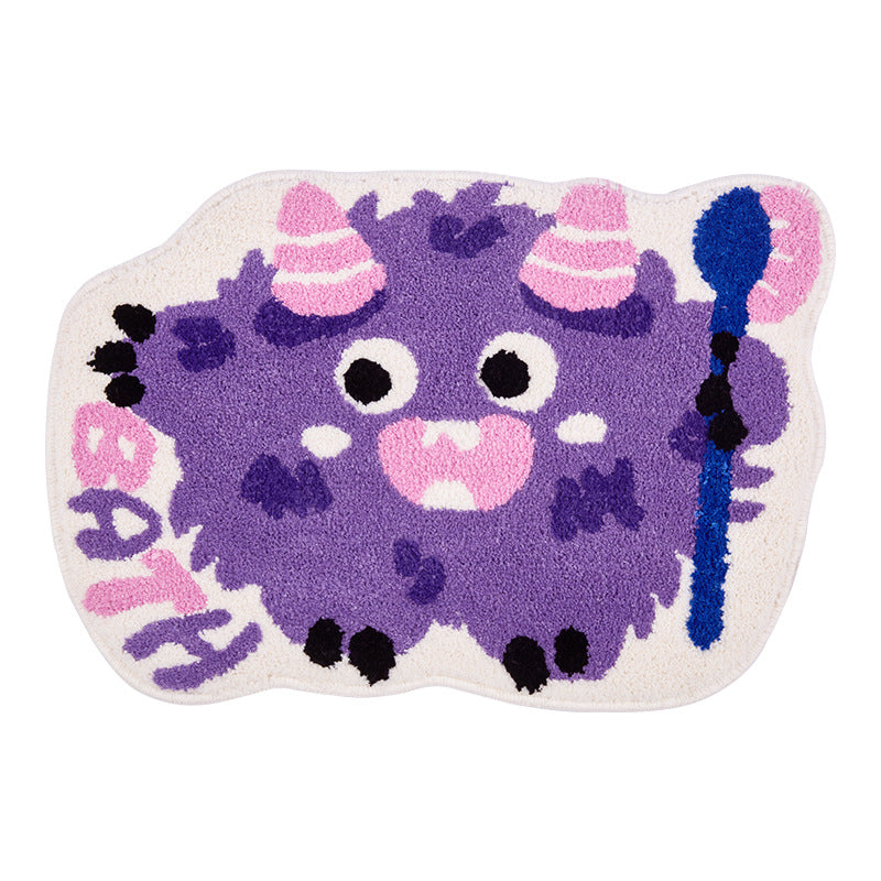 Coastal Starfish Themed Bath Mat