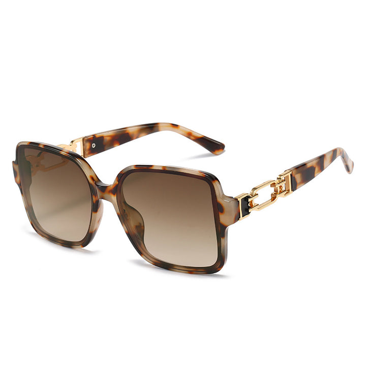 Ladies stylish square sunglasses with luxurious hinge design Stornfield