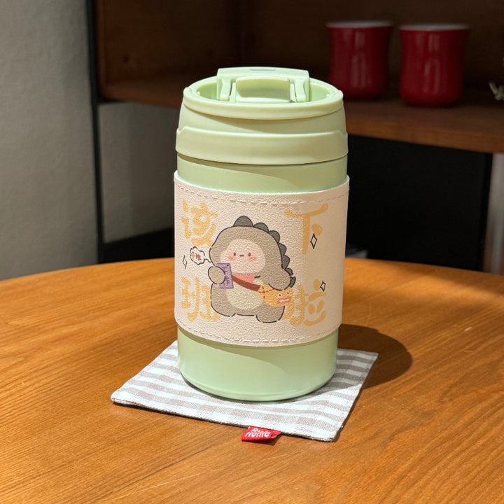 Women's Insulated Thermo Mug with Cute Animal Design Stornfield