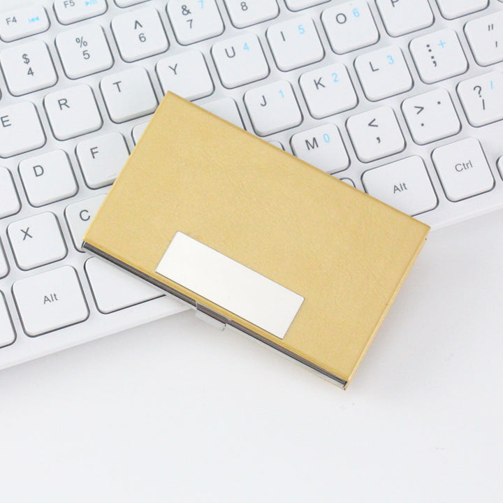 Stylish Leather Business Card Holder