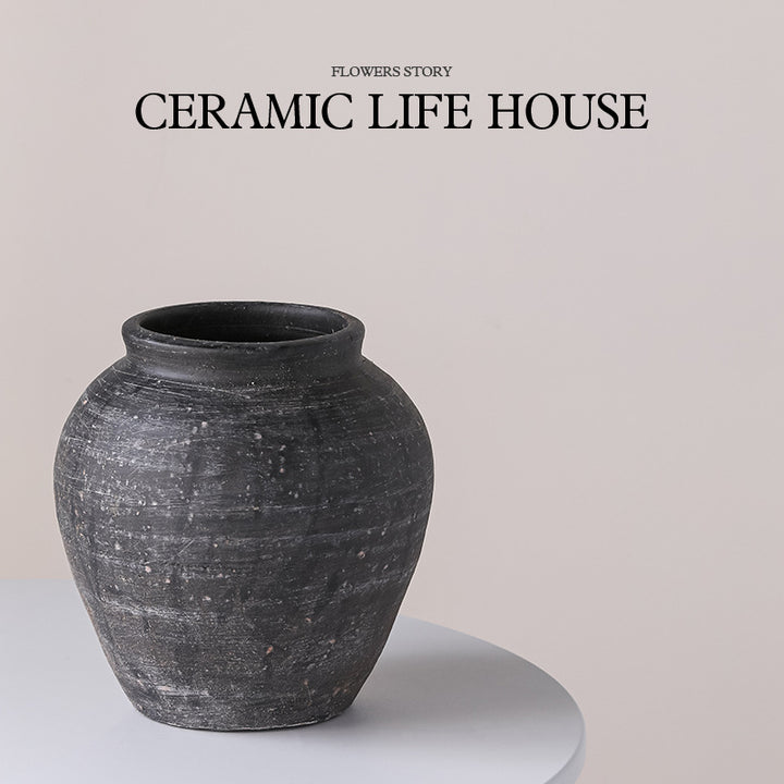 Artistic Handmade Ceramic Pot