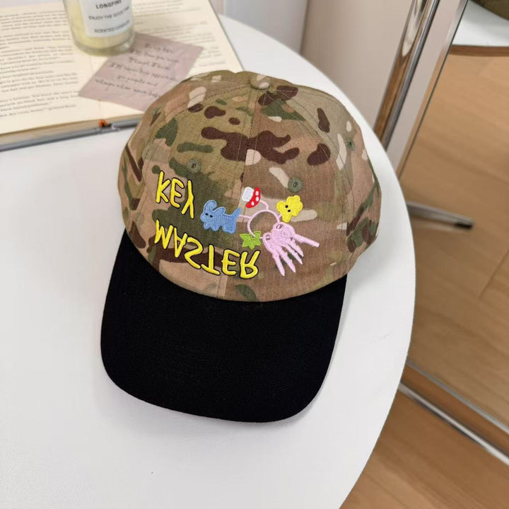 Men's Vintage-Inspired Distressed Baseball Cap Stornfield