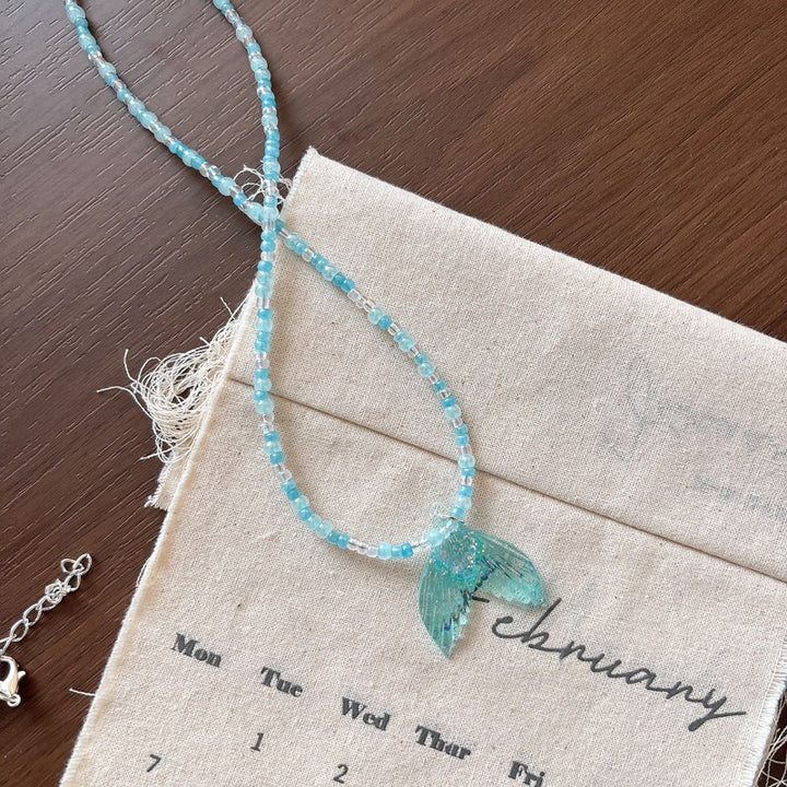 Necklace with Glitter Fish Tail Stornfield