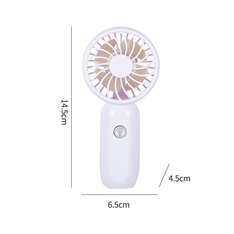 Women Portable Mini Hand Fan with Ergonomic Design and USB Charging Function Stornfield