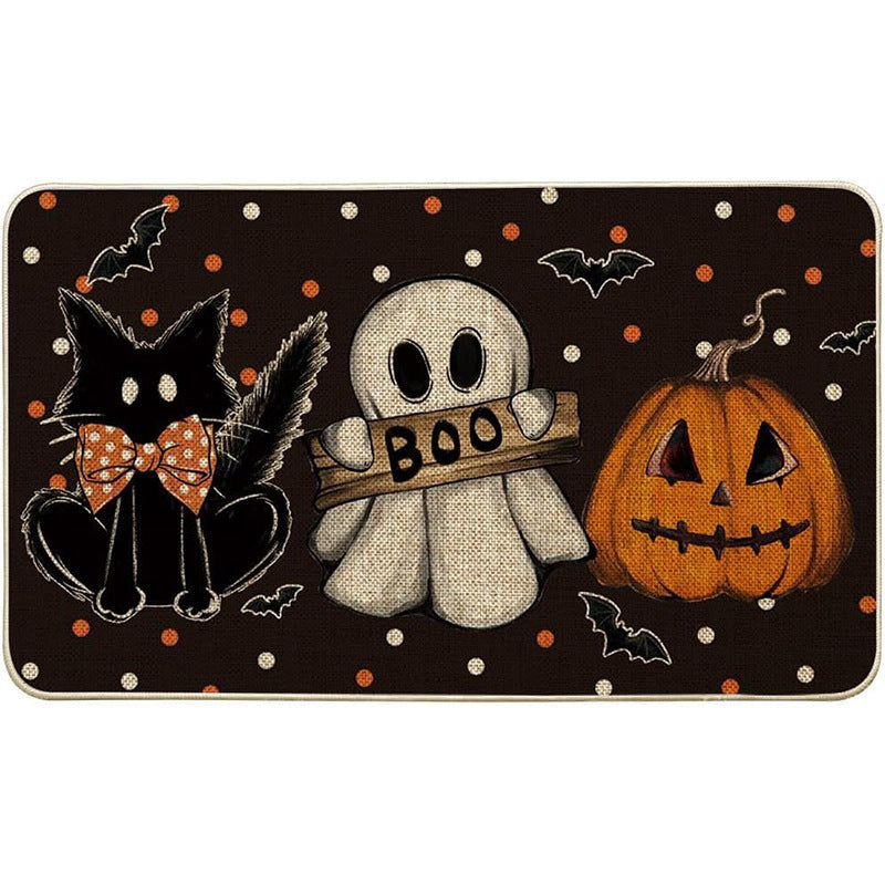 Halloween Theme Decorative Bath Mat