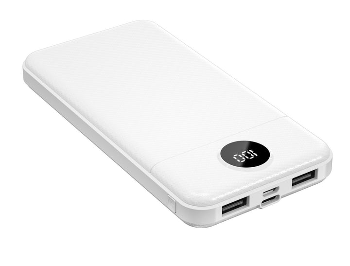 Portable power bank with intelligent LCD display and dual USB ports Stornfield