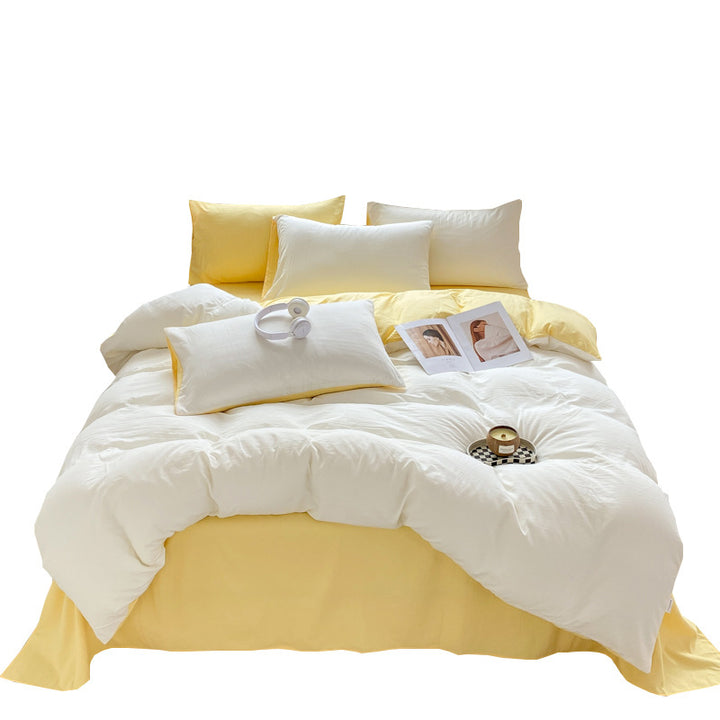 Luxurious Smooth Cotton Duvet Cover Set