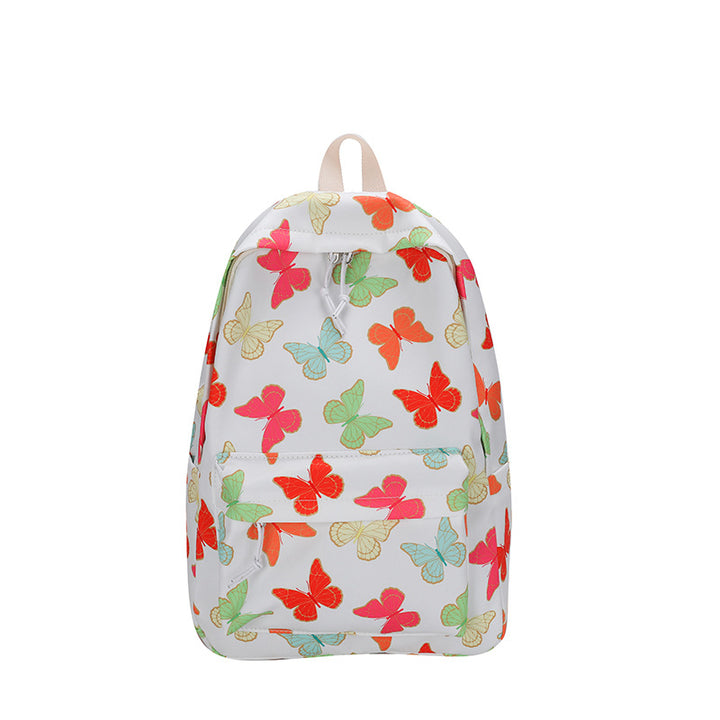 Vibrant Butterfly Patterned Backpack Stornfield