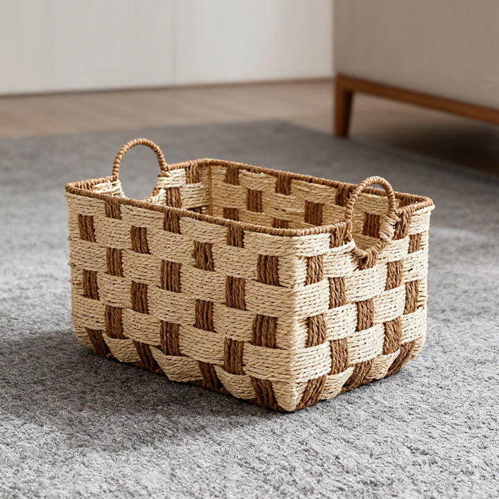 Handwoven storage basket Stornfield