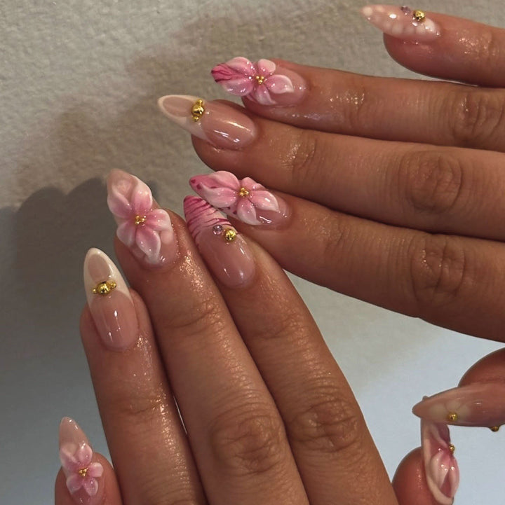 Floral 3D Nail Art Stornfield