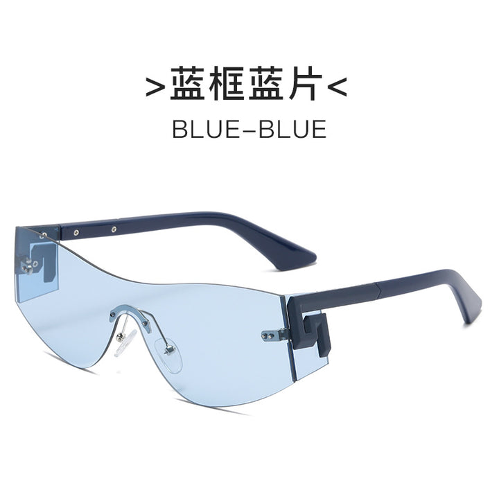 Women's futuristic oversized sunglasses with striking design Stornfield