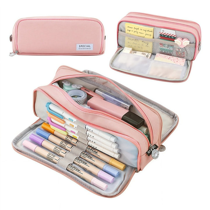 Versatile Multi-Compartment Pencil Case Stornfield