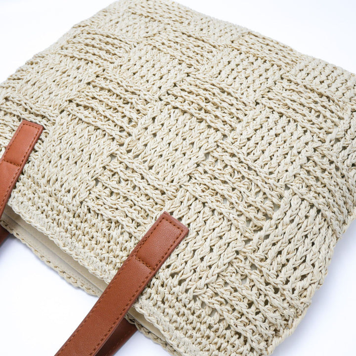 Patterned Macrame Tote Bag Stornfield