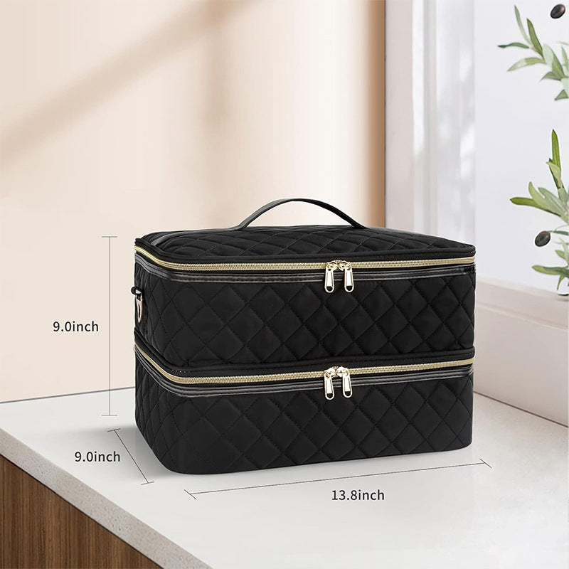Elegant cosmetic organizer with multiple compartments Stornfield
