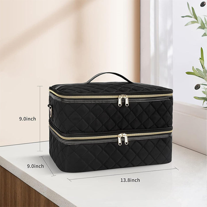 Elegant cosmetic organizer with multiple compartments Stornfield