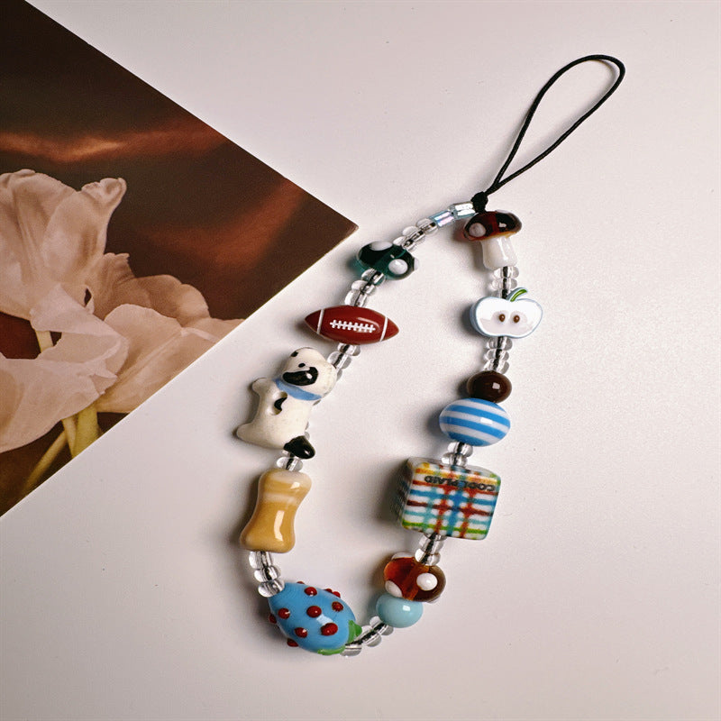 Fun-Themed Beaded Eyewear Lanyard Stornfield