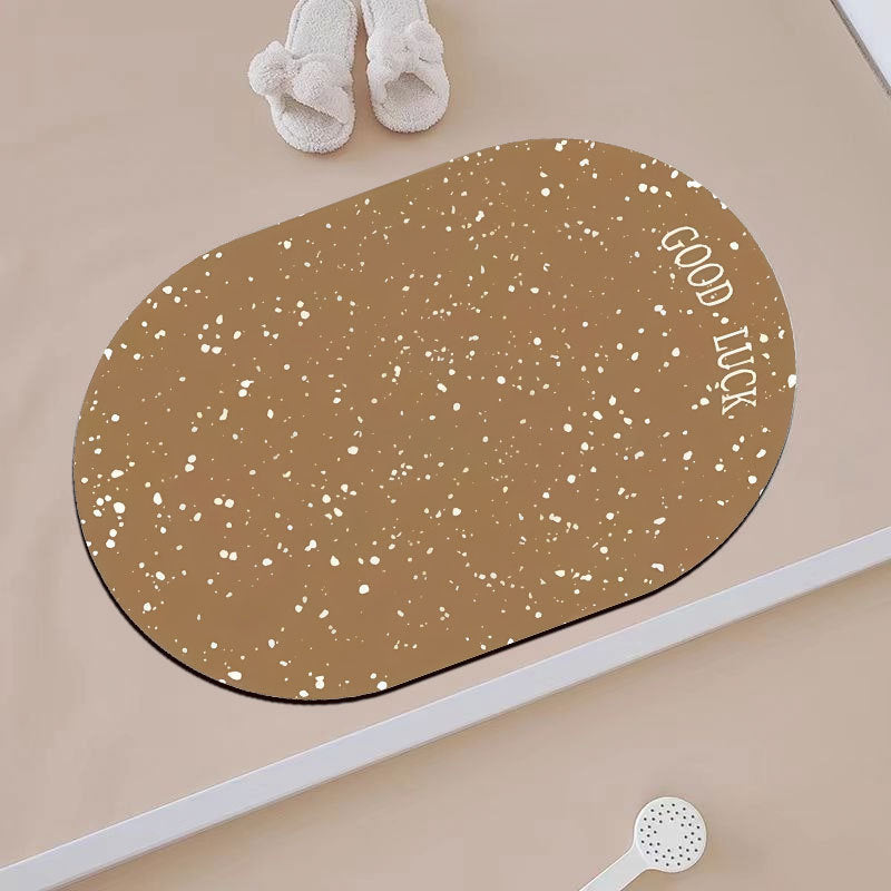 Stylish Motivational Bath Mat