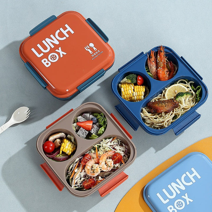 Multi-Compartment Food Storage Bento Box