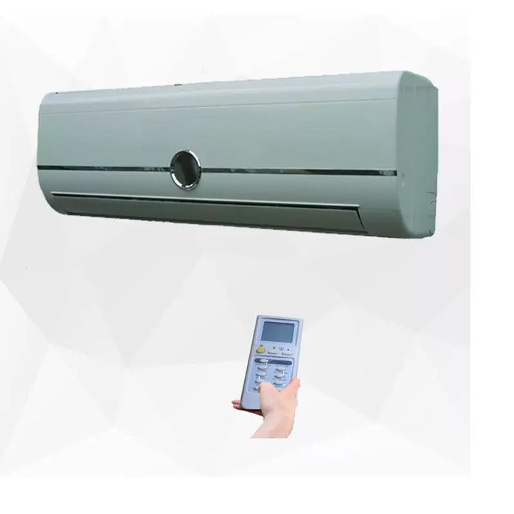 Unisex one size ductless wall-mounted cooling and heating split system with whisper-quiet variable compressor and programmable remote control Stornfield