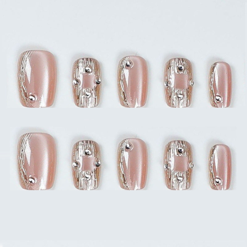 Elegant Press-On Nail Art Extensions Stornfield