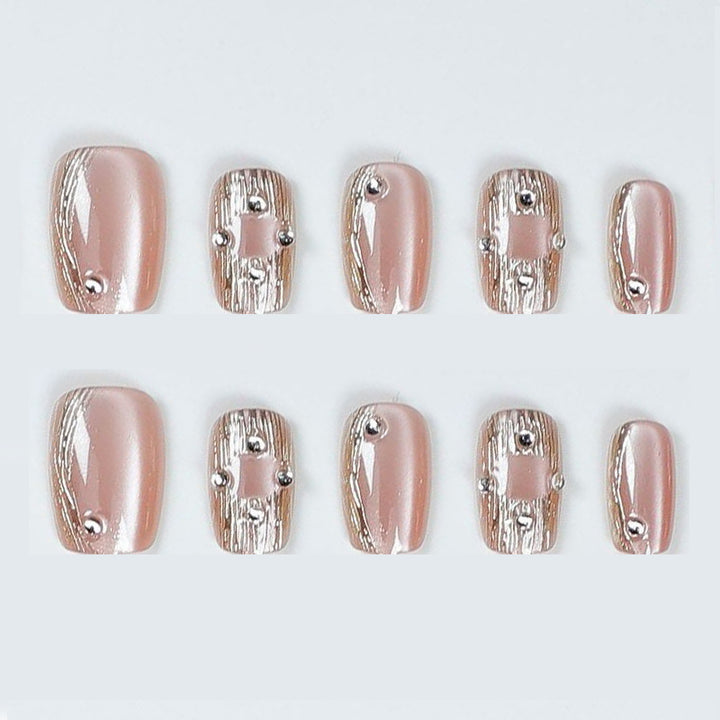 Elegant Press-On Nail Art Extensions Stornfield