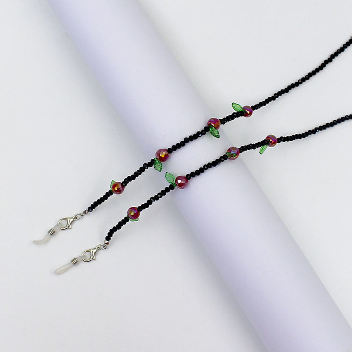 Charming Floral Beaded Eyewear Chain Stornfield
