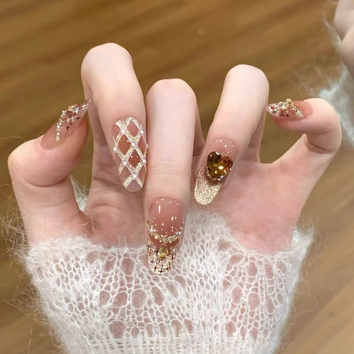 Decorative Character-Themed Press-On Nail Set Stornfield