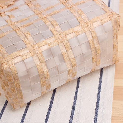 Stylish Transparent Shopping Bag Made of Woven Material Stornfield