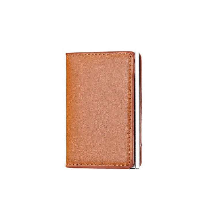 Premium Leather Business Card Holder Stornfield