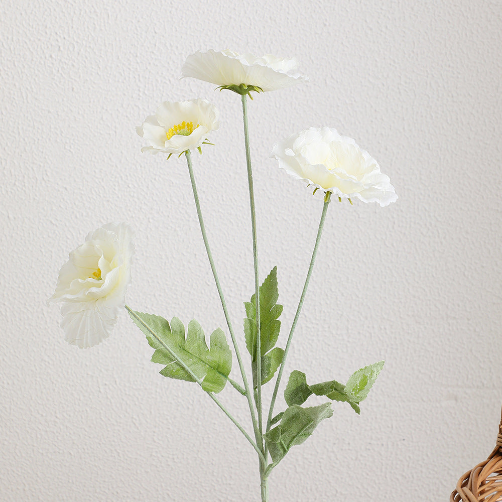 LadiesElegant Artificial Poppy Flower Bouquet