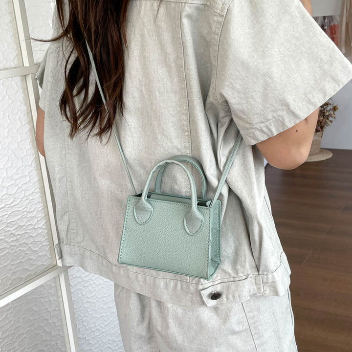 Mini Top Handle Crossbody Bag