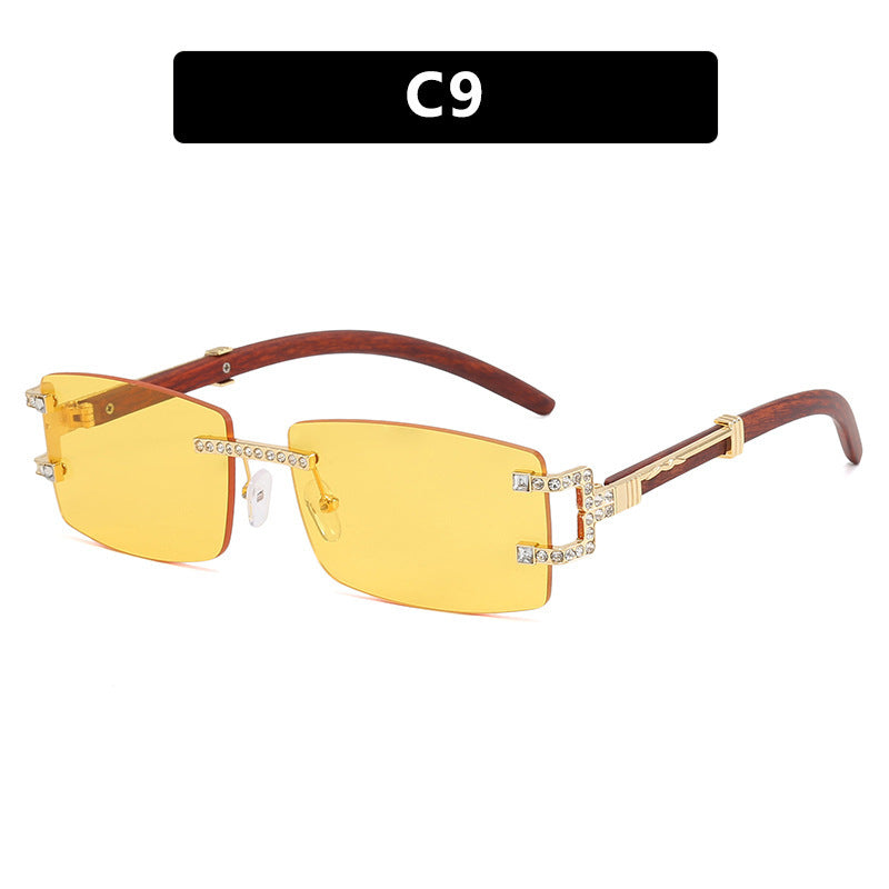 Ladies exclusive sunglasses in elegant design with rhinestone accents Stornfield