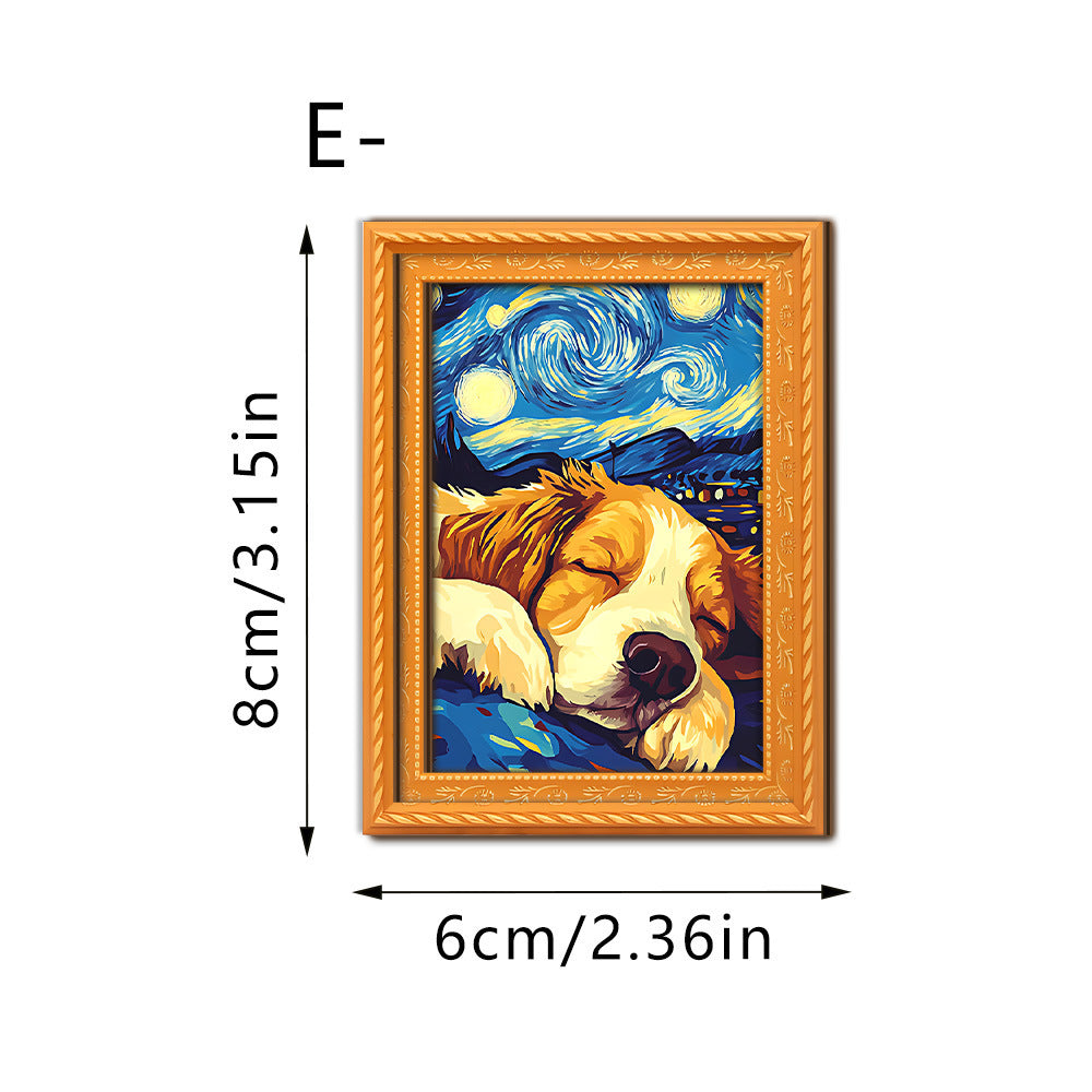 Decorative cat art with futuristic design Stornfield