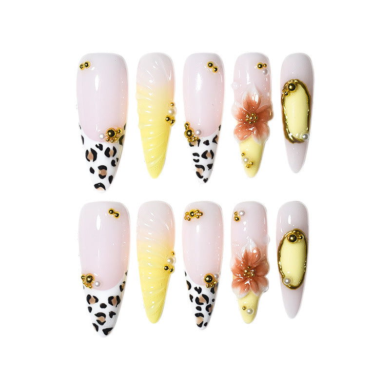 Ornate Stiletto Nail Art Extensions Stornfield