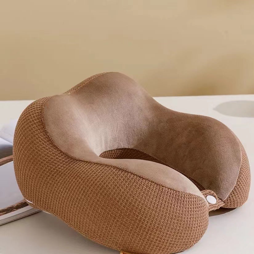Ladies Ergonomic Neck Support Pillow with Relaxing Massage Function Stornfield