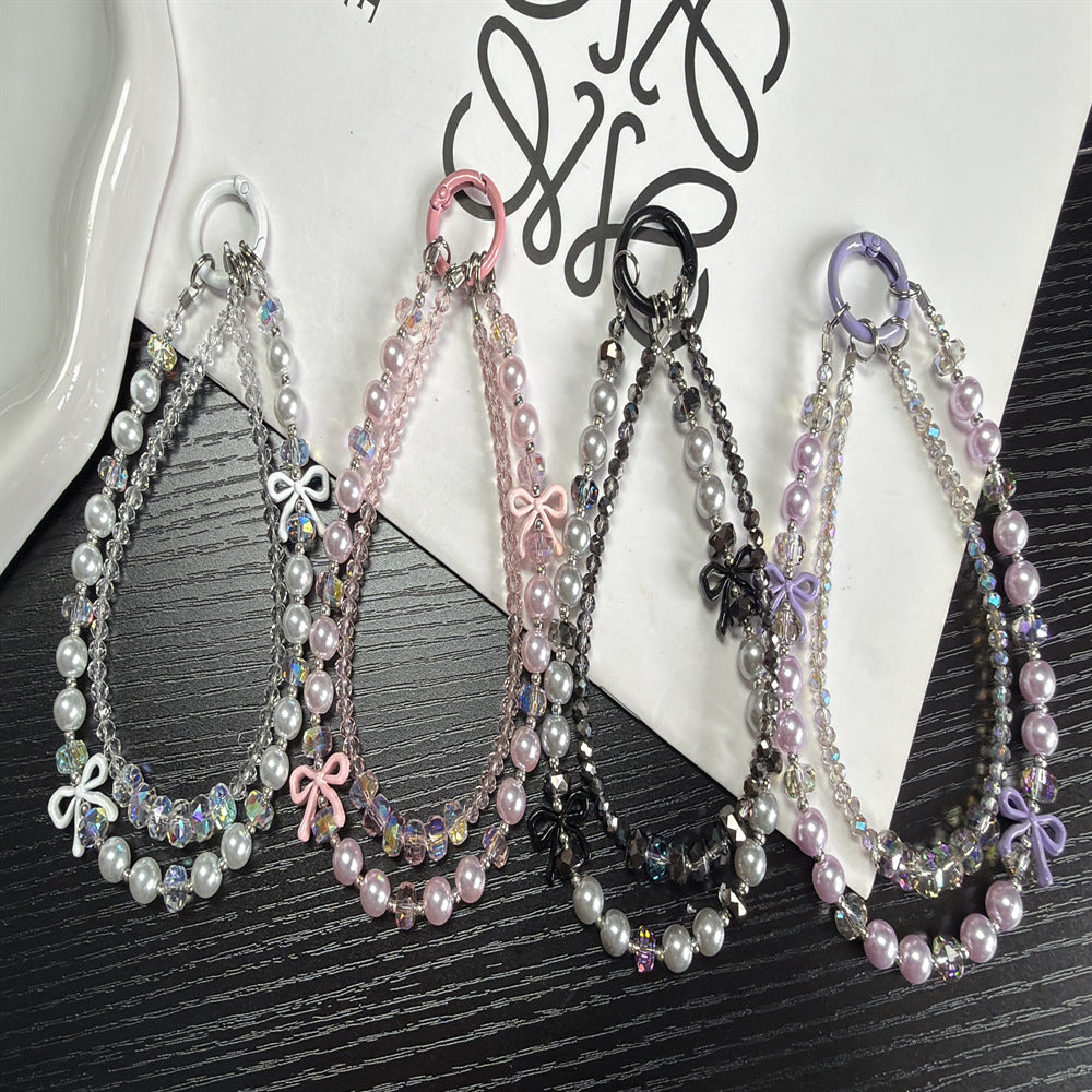 Elegant Pearl and Crystal Beaded Chain Stornfield