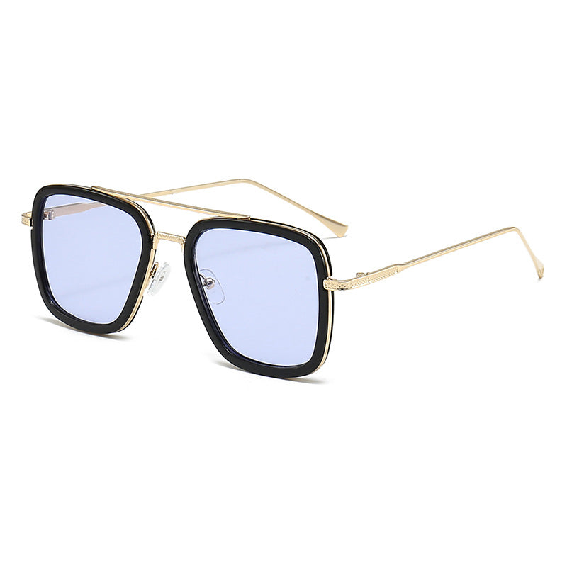 Women's stylish square sunglasses with metallic details Stornfield