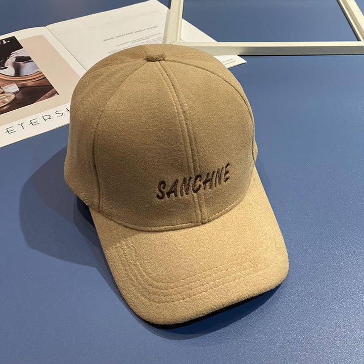 Women's Embroidered Wool Baseball Cap Stornfield