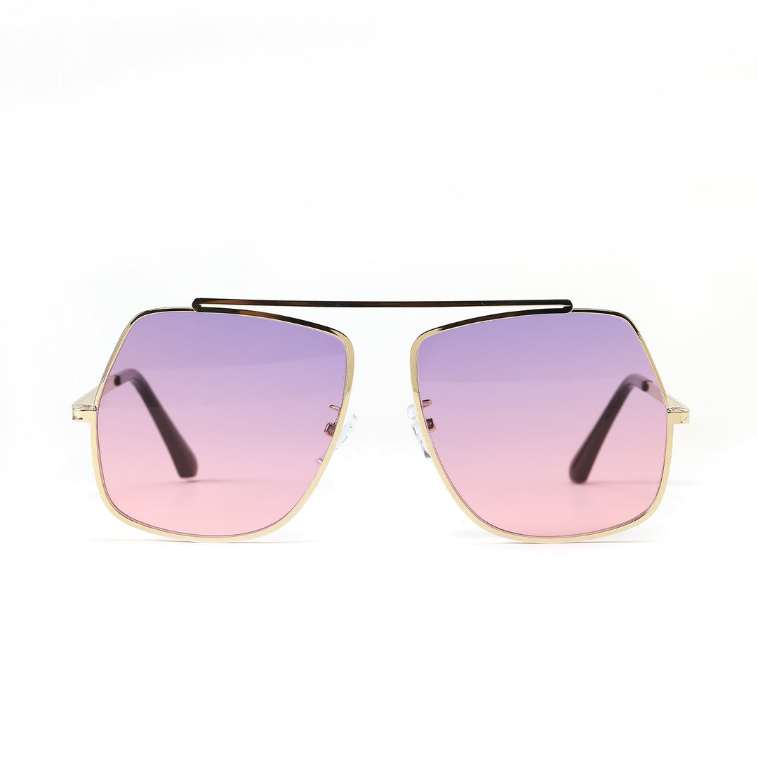 Women's polygonal sunglasses with elegant, state-of-the-art frame Stornfield