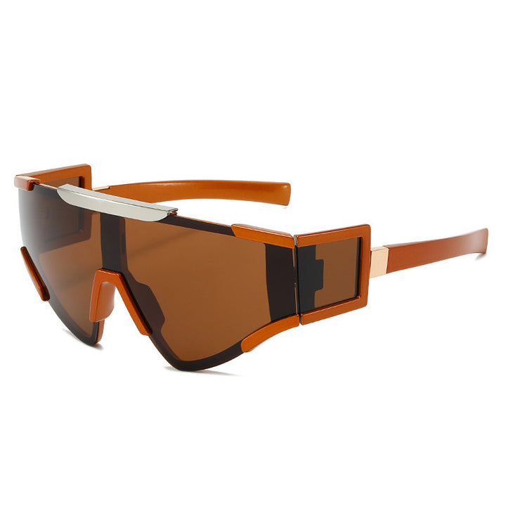 Men's Futuristic Shield Sunglasses Stornfield