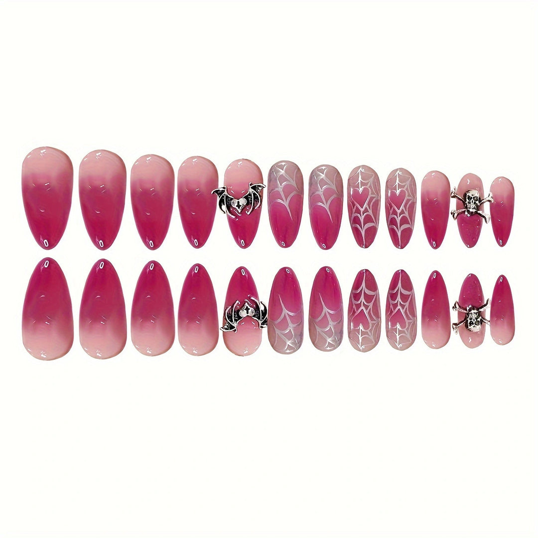 Gothic-Inspired Nail Art Extensions Stornfield