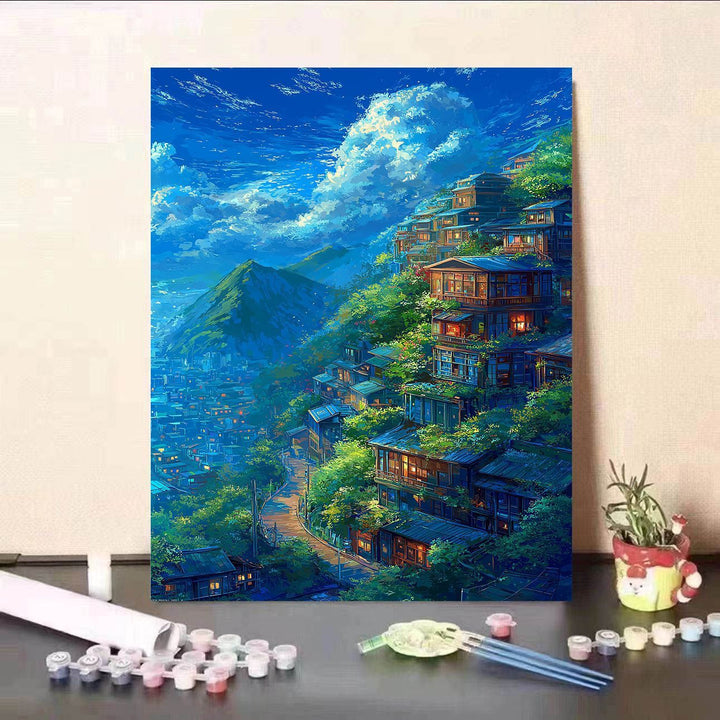 Scenic Waterfall Canvas Art Print Stornfield