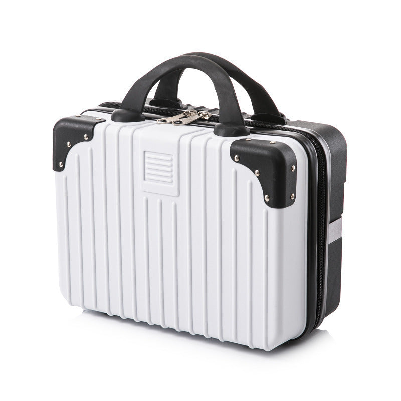 hard-shell cosmetic travel case with double top handles and reinforced corner protectors Stornfield