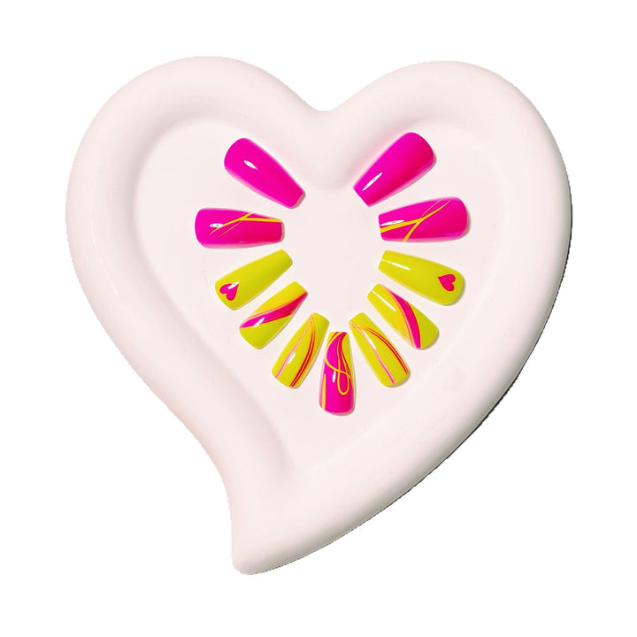 Creative Neon Nail Art Stornfield