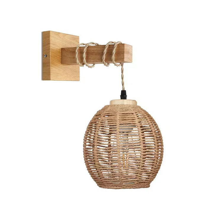 Bamboo Pendant Light Fixture