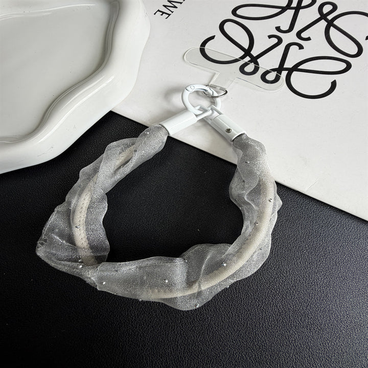Decorative Chiffon Charm Keychain Stornfield